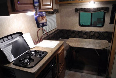 RV Rental Denver TREK Kitchen